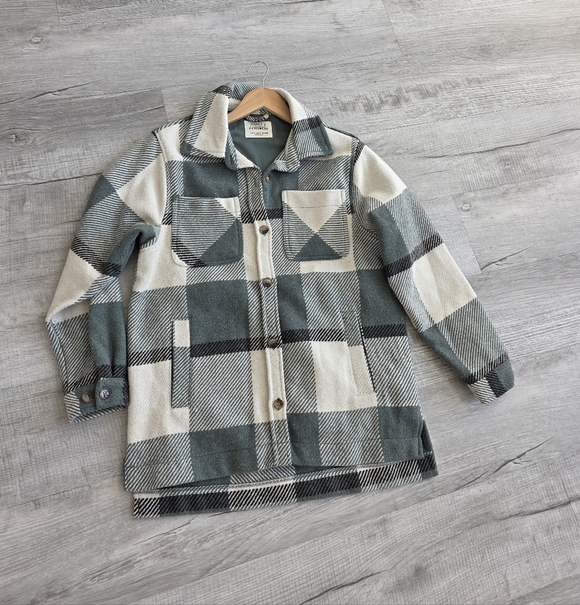 Ashley By 26 International Fleece Coats  Size S OVERSIZE Nwot - Picture 2 of 8